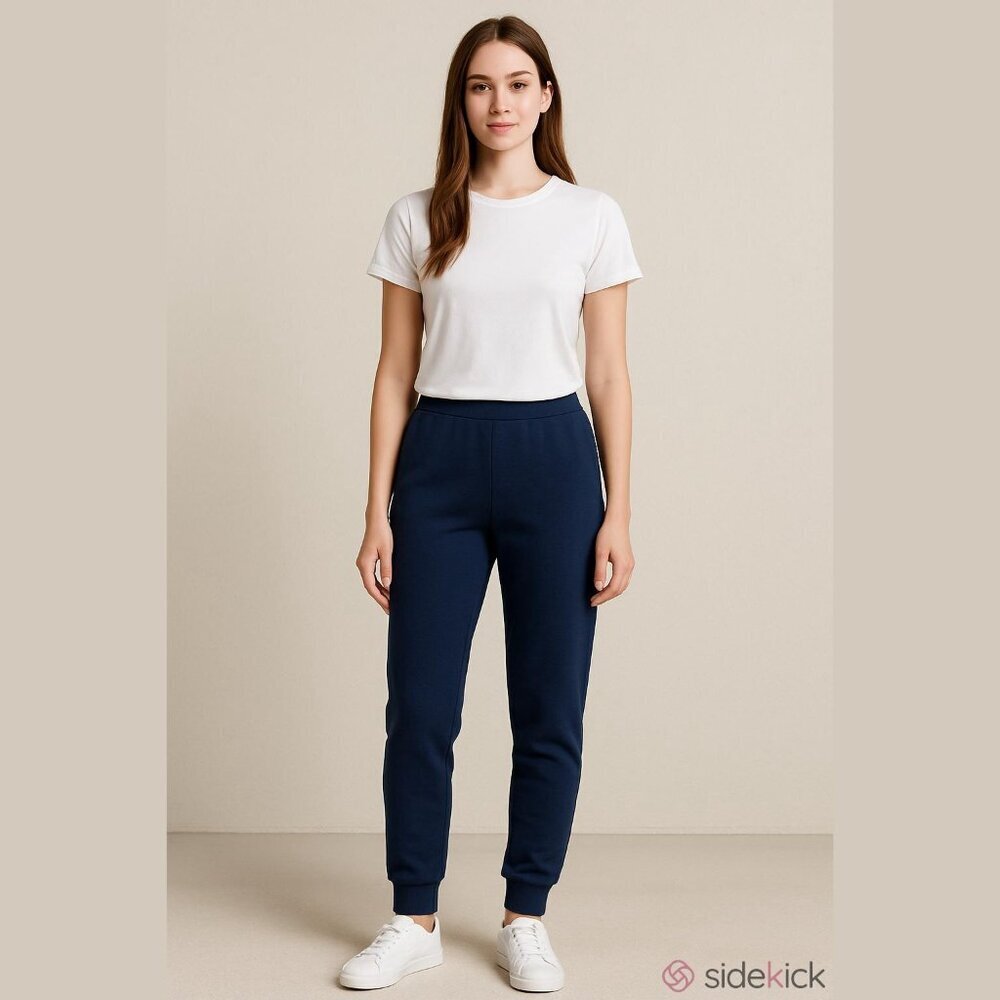 Aritzia TNA Navy Blue Jogger Sweatpants Women's Medium